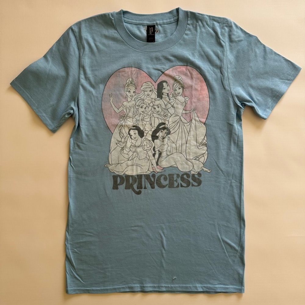 Disney Princess Pink And Blue T-Shirt